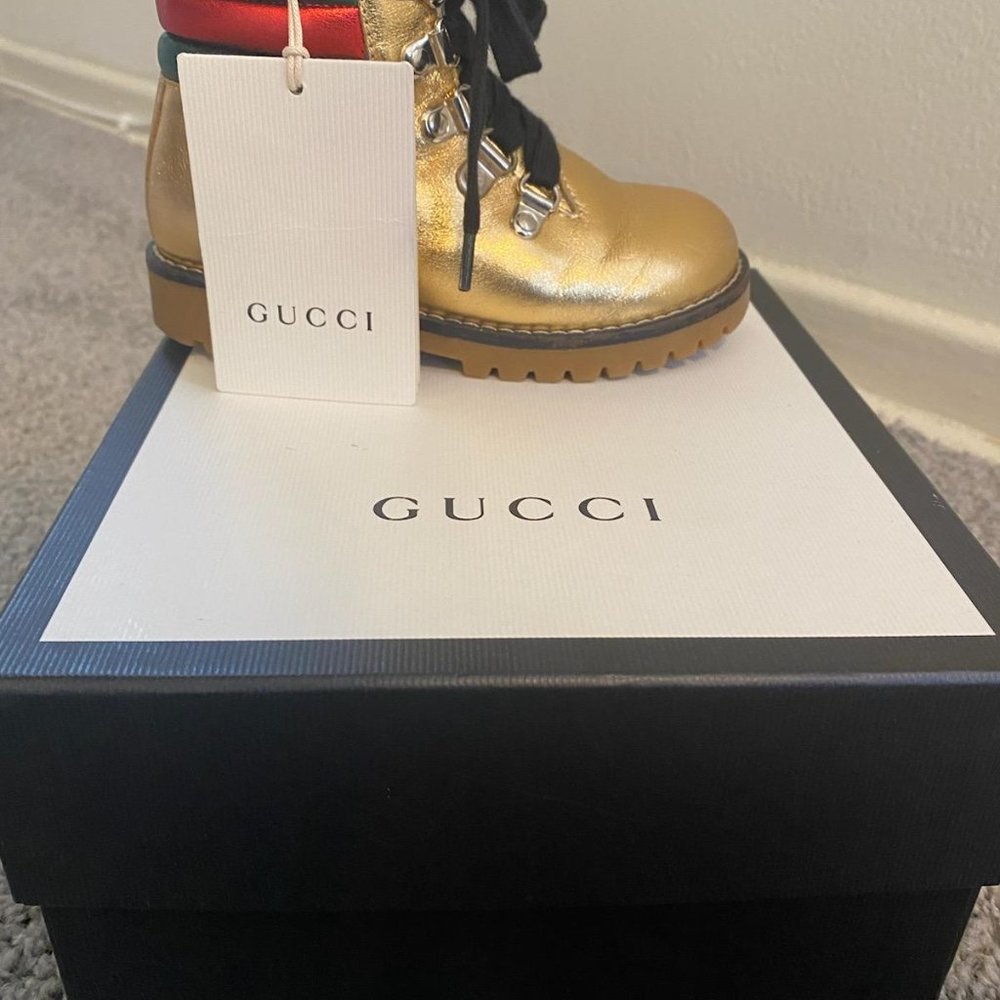 Toddler Gucci Boots UK size 23 US size 7